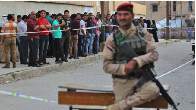 عراقی‌ها برای چهارمین انتخابات پس از صدام پای صندوق‌های رای رفتند